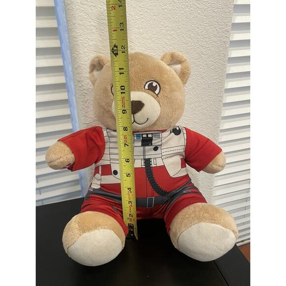 Star Wars Build A Bear BAB Poe Dameron Red Pilot Suit Disney WDW Disneyworld - Picture 5 of 8